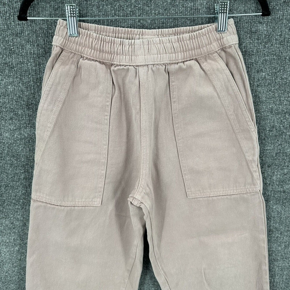 Jungmaven Ocean Pants Womens XS‎ Pink Elastic Waist Pull On Hemp Organic Cotton - Picture 3 of 13